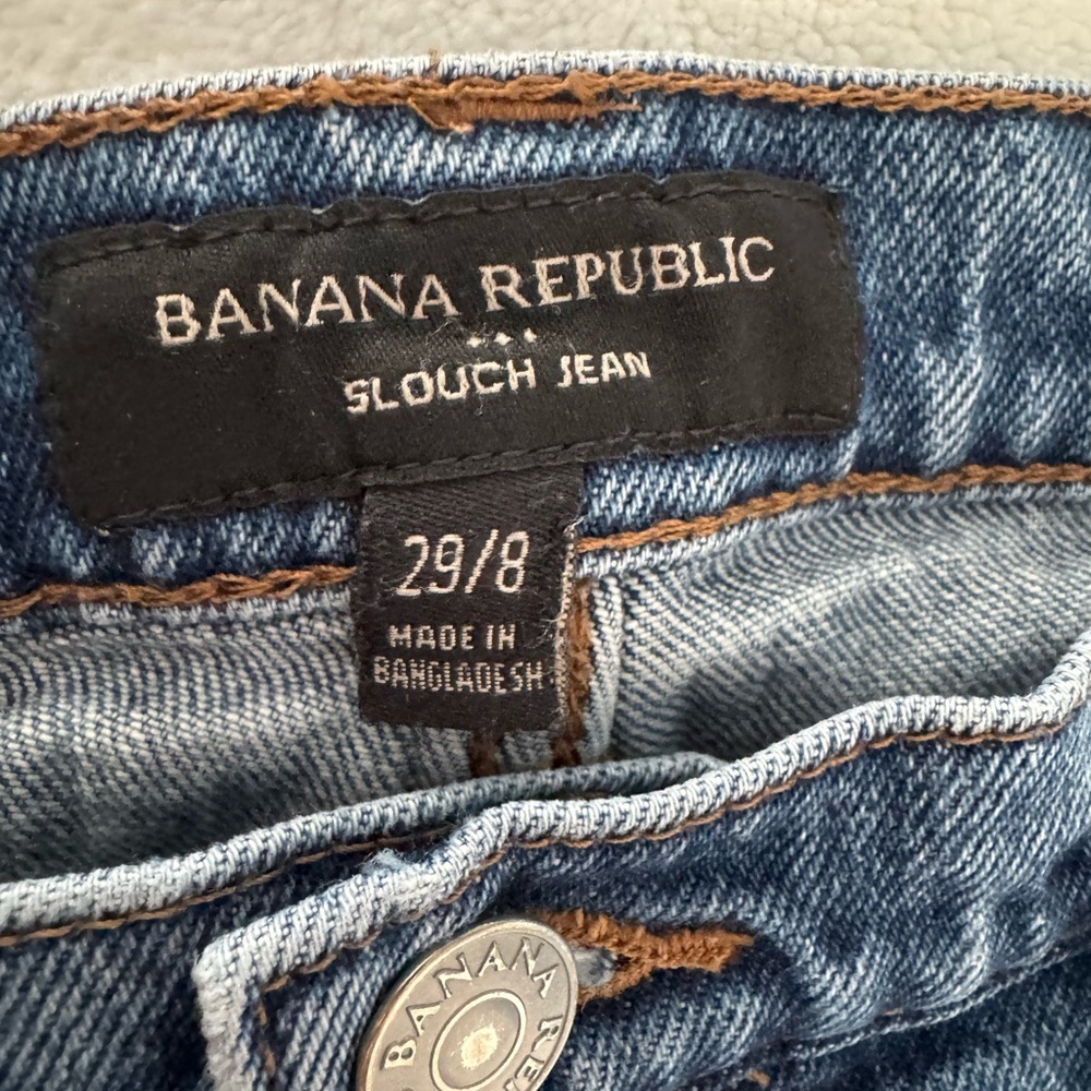 Banana Republic Women's Slouch Leg Jeans - Picture 2 of 4
